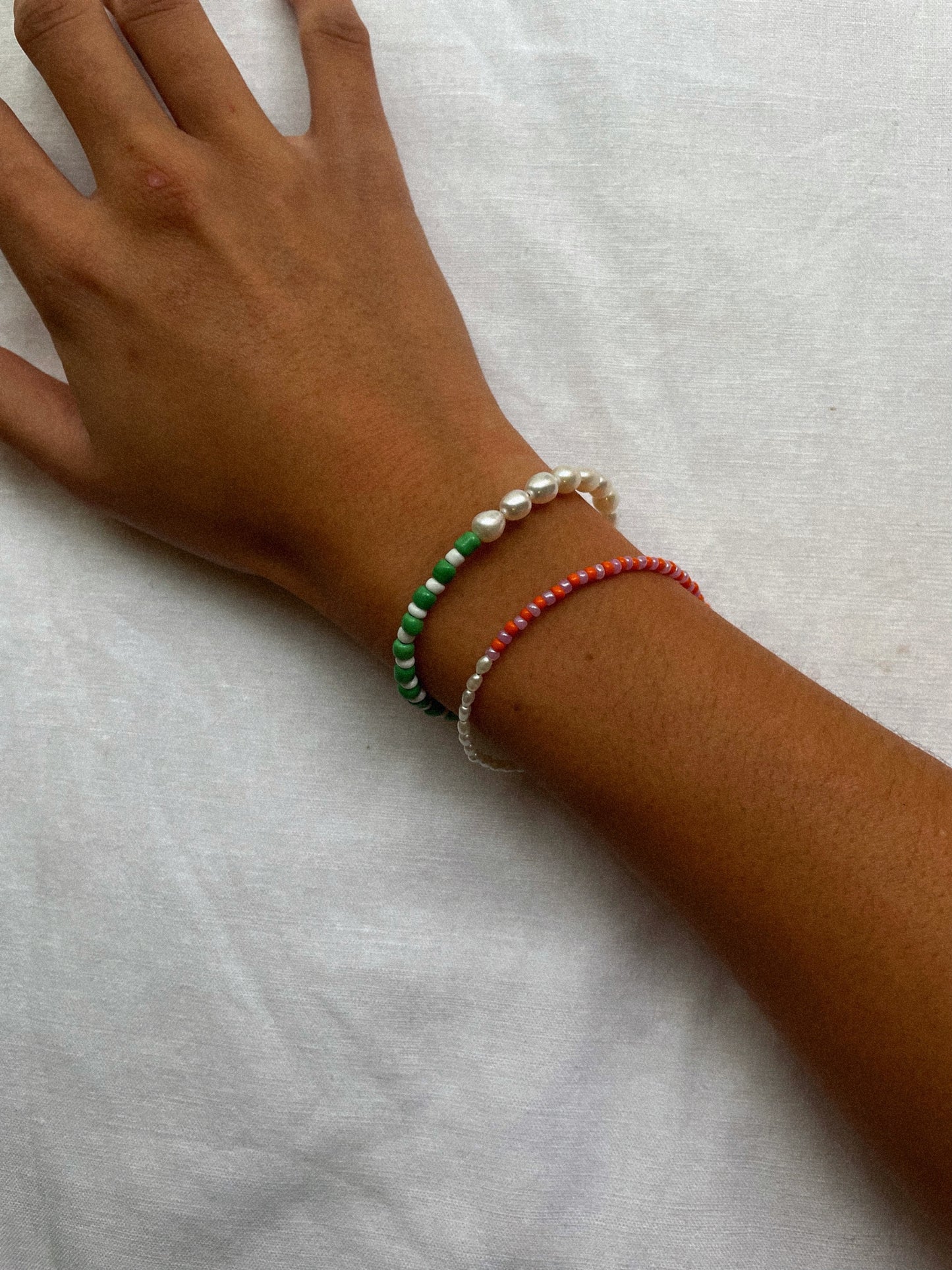 The Lime Zebra Bracelet